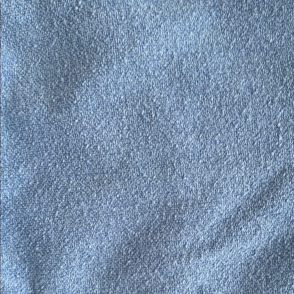 Blue Cropped Button-Up Jacket - Picture 5 of 7